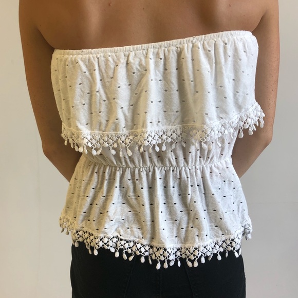 strapless top - Picture 2 of 3